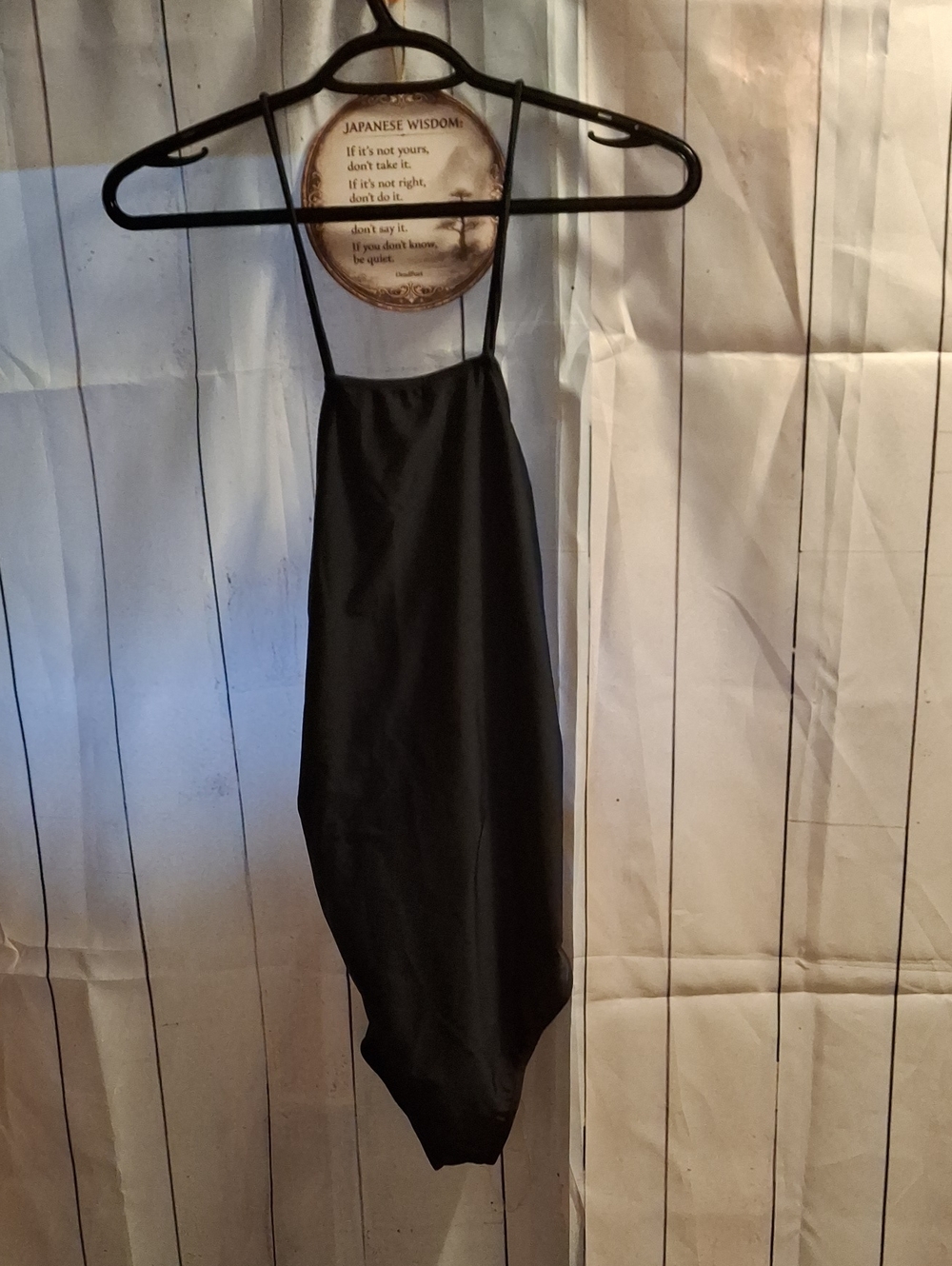 Forever 21 Black One-Piece Swimsuit
